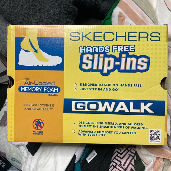 Skechers Women’s Dark Gray Slip-On Sneakers - Picture 5 of 5